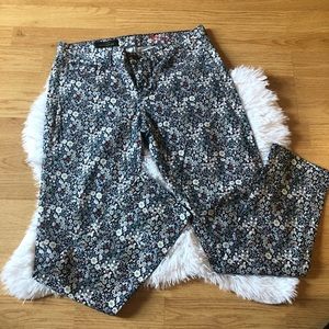 J. Crew Liberty of London Toothpick Floral Jeans